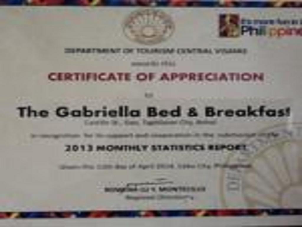 טאגבילראן סיטי The Gabriella Bed And Breakfast מראה חיצוני תמונה